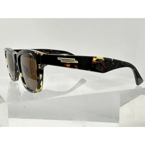 Bottega Veneta BV1120S 002 Havana Tortoise Square 51-20-145  display picture 3